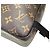 Zaino Louis Vuitton Josh M41530 Monogram Macassar Marrone Nero - vista 7