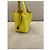 Hermès Borsa Picotin in pelle granulata giallo - vista 3