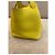 Hermès Borsa Picotin in pelle granulata giallo - vista 5
