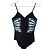 Autre Marque Costume intero Morgan Lane nero con motivo a farfalla