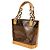 Borsa Tote Louis Vuitton Cabas Ambre PM Marrone - vista 7