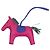 Hermès HERMES Rodeo GM Accessorio per Borsa in Pelle Bag Charm Porpora - vista 2