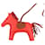 Hermès Hermes Rodeo MM Leather Accessory Bag Charm Pink Red  - view 2