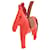 Hermès Hermes Rodeo MM Leather Accessory Bag Charm Pink Red  - view 5