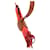Hermès Hermes Rodeo MM Leather Accessory Bag Charm Pink Red  - view 7