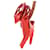Hermès Hermes Rodeo MM Leather Accessory Bag Charm Pink Red  - view 8