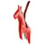 Hermès Hermes Rodeo MM Leather Accessory Bag Charm Pink Red  - view 9