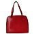 Louis Vuitton Epi Leder Lussac Tote Tasche Rot
