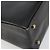 Borsa Salvatore Ferragamo Gancini in pelle nera e oro Auth 191365 Nero D'oro - vista 17