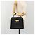Borsa Salvatore Ferragamo Gancini in pelle nera e oro Auth 191365 Nero D'oro - vista 25