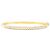 Autre Marque Bracciale rigido in oro giallo e diamanti.