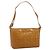 CHANEL Choco Bar Line Shoulder Bag Piel Charlatan Marrón Plata CC Auth mr2768 Castaño