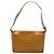 CHANEL Choco Bar Line Shoulder Bag Piel Charlatan Marrón Plata CC Auth mr2768 Castaño - vista 2