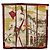 Hermès HERMES Carré 70 Sciarpa "QUAND SOUDAIN" Seta Rossa Auth 190192M Rosso - vista 13