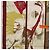 Hermès HERMES Carré 70 Sciarpa "QUAND SOUDAIN" Seta Rossa Auth 190192M Rosso - vista 17