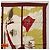 Hermès HERMES Carré 70 Sciarpa "QUAND SOUDAIN" Seta Rossa Auth 190192M Rosso - vista 4