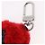 LOUIS VUITTON Charm per borsa Monogram LV Lucky Heart Rosso Argento M03171 Auth 191543SM Monogramma - vista 5