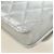 CHANEL Matelasse Chain Shoulder Bag Lamb Skin Silver CC Auth 190674SAM Argento - vista 18