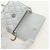 CHANEL Matelasse Chain Shoulder Bag Lamb Skin Silver CC Auth 190674SAM Argento - vista 20