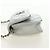 CHANEL Matelasse Chain Shoulder Bag Lamb Skin Silver CC Auth 190674SAM Argento - vista 3