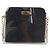 Borsa a tracolla Salvatore Ferragamo Gancini con catena, plastica trasparente, oro, autentica 191682A - vista 2