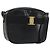 Borsa a tracolla Salvatore Ferragamo Vala in pelle nera e oro Auth gh2213 Nero D'oro