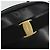 Borsa a tracolla Salvatore Ferragamo Vala in pelle nera e oro Auth gh2213 Nero D'oro - vista 17