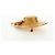 Spilla CHANEL metallo Gold CC Auth 190426M D'oro - vista 4