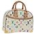 LOUIS VUITTON Borsa Monogram Multicolor Trouville Bianca M92663 Auth BA13774V Bianco