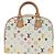 LOUIS VUITTON Borsa Monogram Multicolor Trouville Bianca M92663 Auth BA13774V Bianco - vista 2