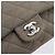 CHANEL Matelasse Chain Shoulder Bag Cotone Grigio Argento CC Auth mr2778 Marrone - vista 18