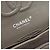 CHANEL Matelasse Chain Shoulder Bag Cotone Grigio Argento CC Auth mr2778 Marrone - vista 20