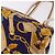Borsa a tracolla LOEWE Canvas Blue Gold Auth bs35981A D'oro - vista 14