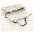 Borsa a Spalla con Catena Miu Miu in Pelliccia Bianco Argento Auth 190605M - vista 21