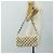 Borsa a Spalla con Catena Miu Miu in Pelliccia Bianco Argento Auth 190605M - vista 27