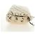Borsa a Spalla con Catena Miu Miu in Pelliccia Bianco Argento Auth 190605M - vista 4