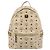 MCM Vicetos Logogram Rucksack PVC Beige Gold Auth gh2219 Golden - Ansicht 2