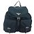 Rucksack PRADA Nylon Navy Silver Auth hk3905 Silber Marineblau - Ansicht 13