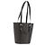 Céline Borsa a Spalla CELINE Macadam Canvas PVC Pelle Nera Oro Auth 190902A Nero D'oro
