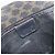 Céline Borsa a Spalla CELINE Macadam Canvas PVC Pelle Nera Oro Auth 190902A Nero D'oro - vista 19