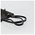 Céline Borsa a Spalla CELINE Macadam Canvas PVC Pelle Nera Oro Auth 190902A Nero D'oro - vista 7