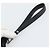 Clutch MCM Vicetos Logogram in pelle e PVC nero con dettagli argento Auth mr2715 - vista 7