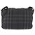 Borsa a Spalla BURBERRY Nova Check Nera Auth ka5113 Nero - vista 2