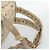 Zaino MCM Vicetos Logogram PVC Leather Beige Gold Auth 190802 D'oro - vista 10