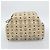 Zaino MCM Vicetos Logogram PVC Leather Beige Gold Auth 190802 D'oro - vista 11