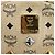 Zaino MCM Vicetos Logogram PVC Leather Beige Gold Auth 190802 D'oro - vista 17