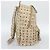 Zaino MCM Vicetos Logogram PVC Leather Beige Gold Auth 190802 D'oro - vista 4