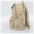 Zaino MCM Vicetos Logogram PVC Leather Beige Gold Auth 190802 D'oro - vista 5
