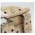 Zaino MCM Vicetos Logogram PVC Leather Beige Gold Auth 190802 D'oro - vista 7