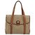 Céline Borsa CELINE Macadam Canvas PVC Beige Oro Auth 190386 D'oro - vista 13